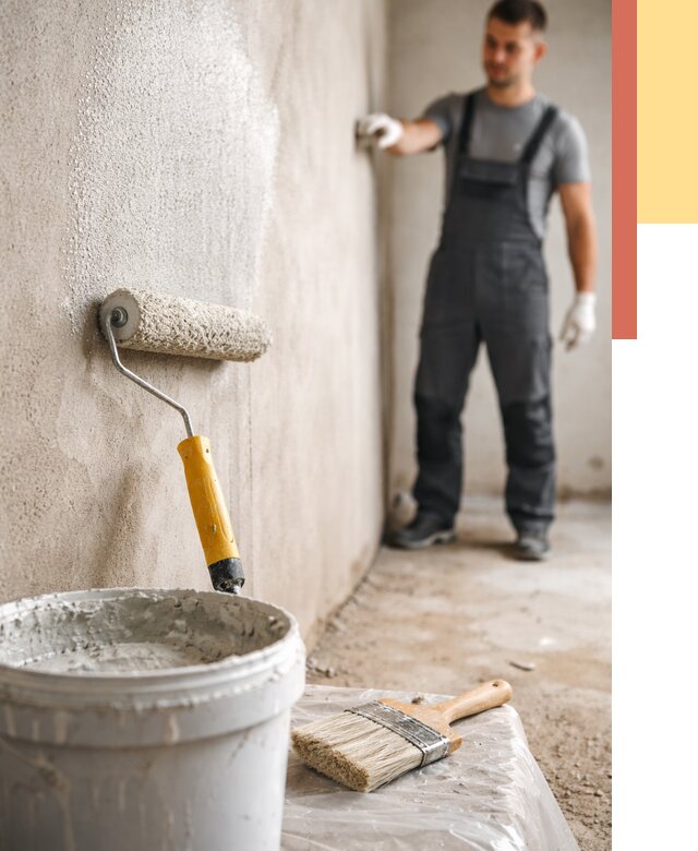 Нанесение бетоноконтакта на стены в Бирске от 4365 руб. быстро и недорого | ОТДЕЛОЧНИК-Брк