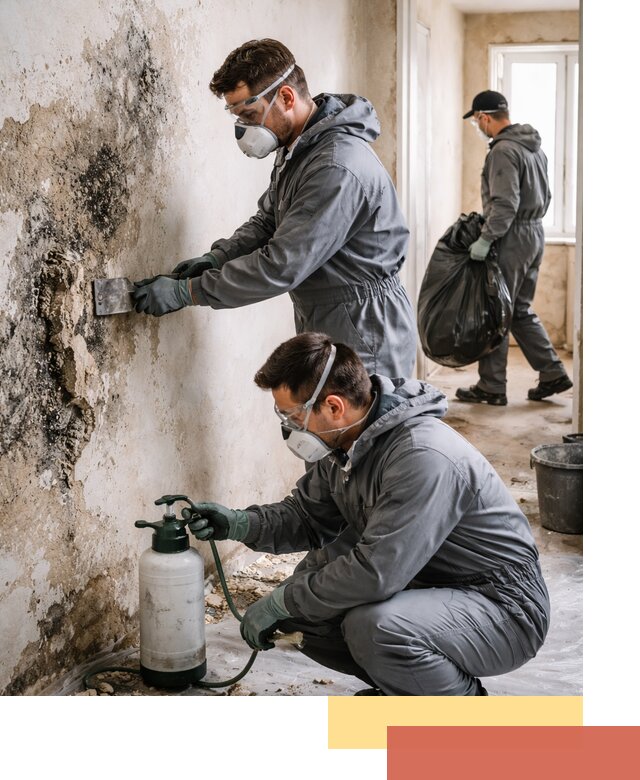 Удаление плесени со стен профессионально в Бирске