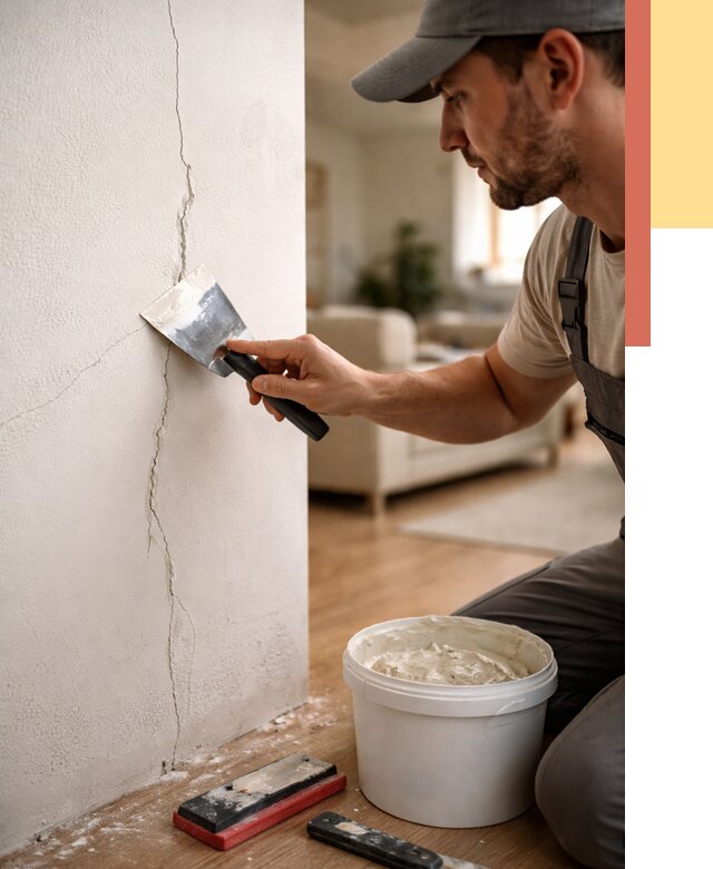 Заделка трещин и сколов в Бирске от 2547 руб. — быстро и недорого | ОТДЕЛОЧНИК-Брк