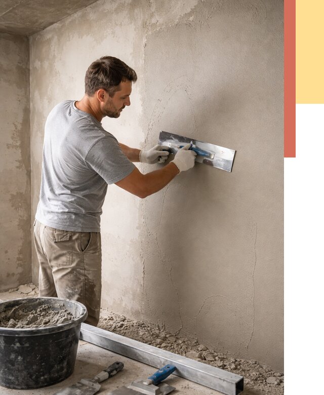 Штукатурка стен без маяков в Бирске от 7484 руб/м2 — услуги и цена | ОТДЕЛОЧНИК-Брк