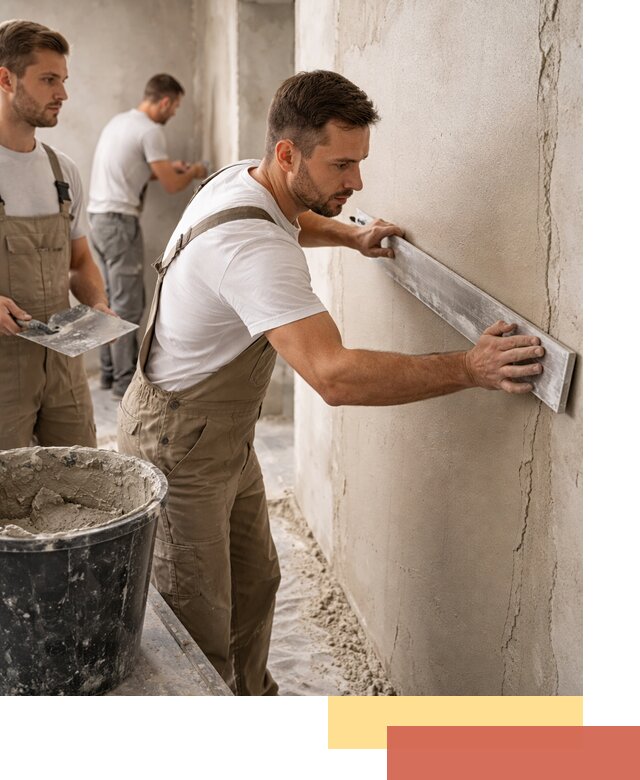 Штукатурка стен без маяков в Бирске быстро и качественно