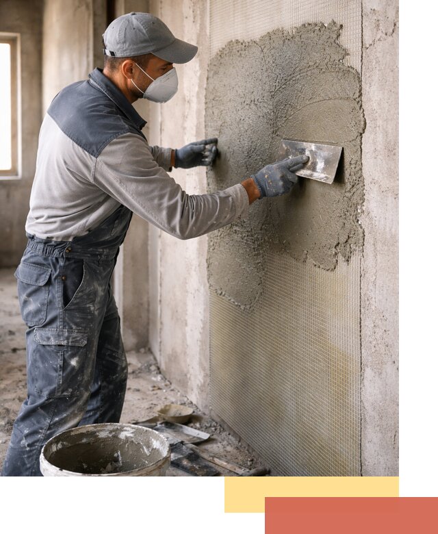 Штукатурка стен по сетке в Бирске под ключ качественно и быстро