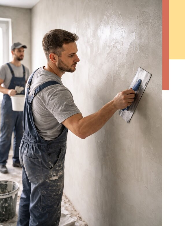 Глянцевание штукатурки стен в Бирске от 7796 руб. — услуги и затирка | ОТДЕЛОЧНИК-Брк