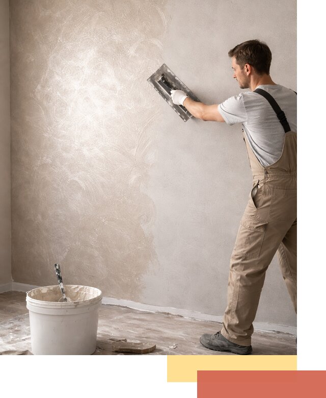 Декоративная штукатурка «Мокрый шелк» под ключ в Бирске