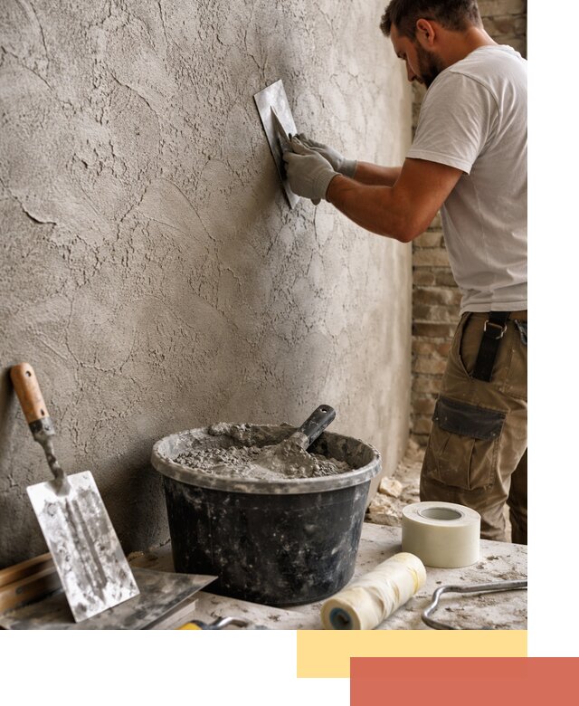 Декоративная штукатурка лофт в Бирске — отделка стен и потолков