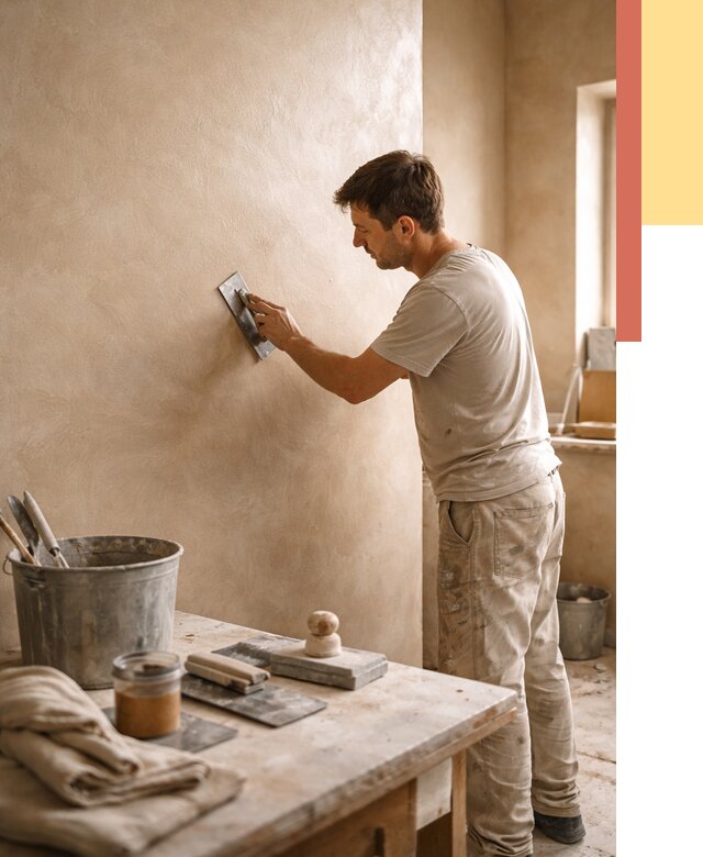 Марокканская штукатурка таделакт в Бирске под ключ от 4365 руб. | ОТДЕЛОЧНИК-Брк