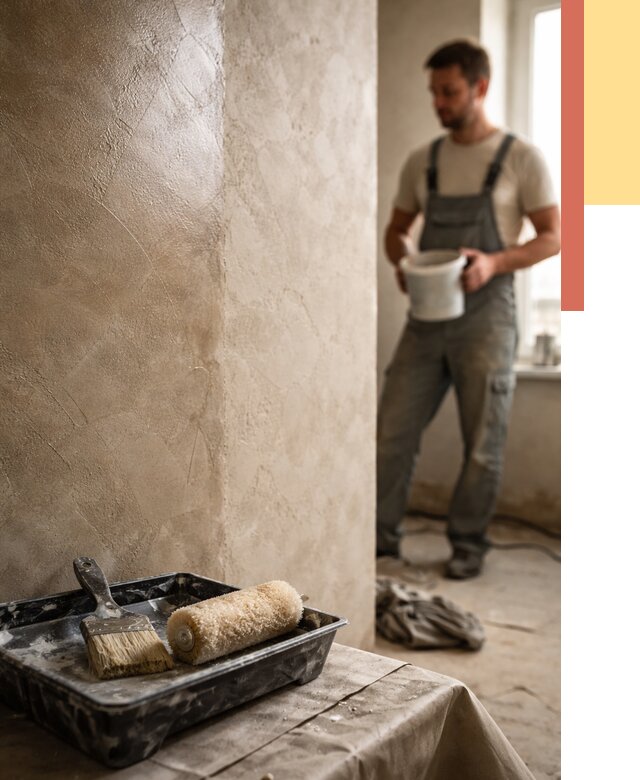 Нанесение воска на штукатурку в Бирске от 3638 руб. | Услуги ОТДЕЛОЧНИК-Брк