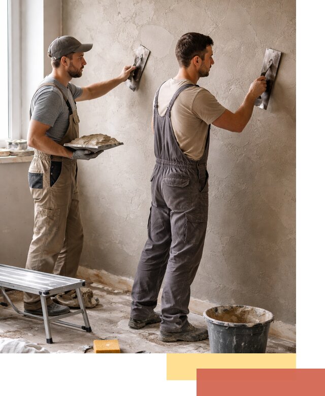 Ремонт декоративной штукатурки и восстановление фактуры в Бирске