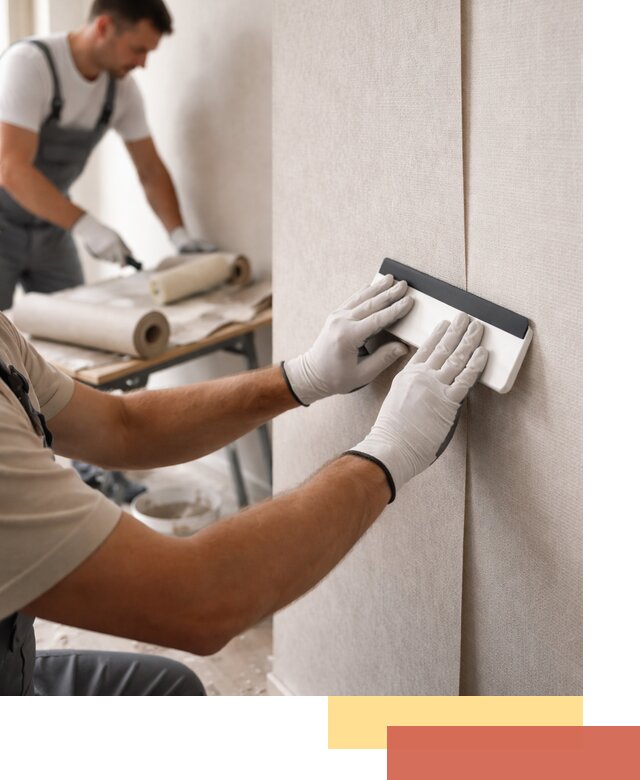 Поклейка обоев под покраску в Бирске профессионально и быстро