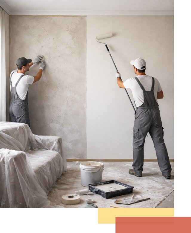 Покраска стен антивандальной краской в Бирске