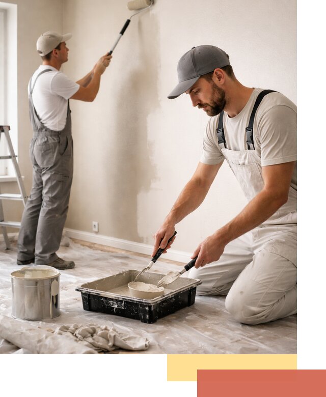 Покраска стен в квартире в Бирске — профессионально и аккуратно