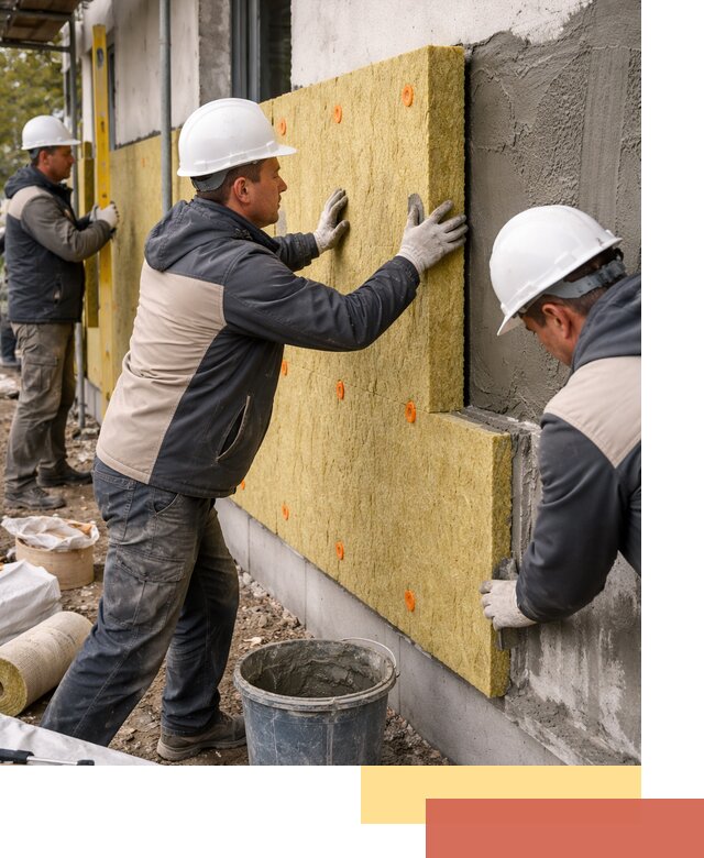 Утепление стен минватой в Бирске — тепло и звукоизоляция