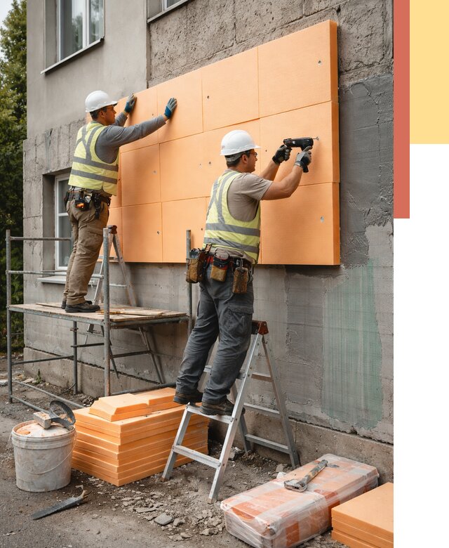 Утепление стен пеноплексом в Бирске от 1923 руб./м2 — быстро и недорого | ОТДЕЛОЧНИК-Брк