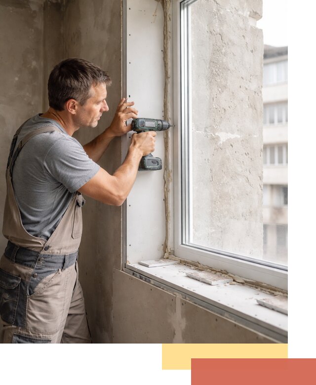 Монтаж гипсокартонных откосов в Бирске под ключ