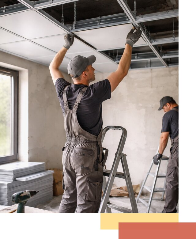 Монтаж кассетного потолка в Бирске качественно и быстро