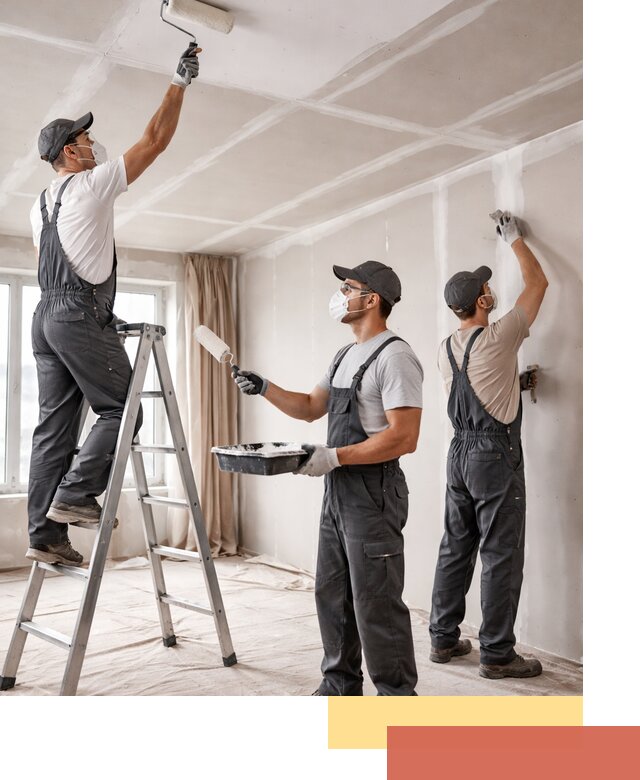 Покраска потолка из гипсокартона в Бирске качественно и недорого